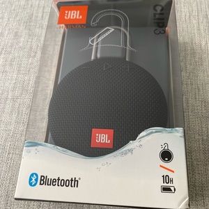 JBL Clip 3 Portable Speaker - Brand New